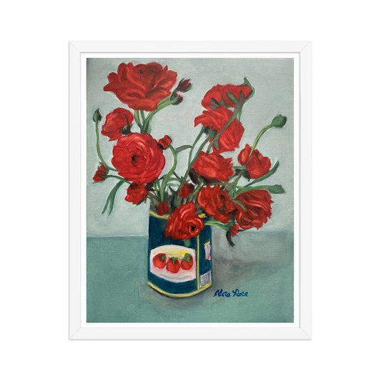 Roses in a Tomato Can