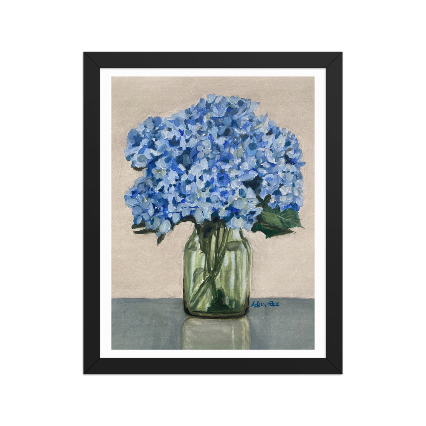 Blue Hydrangeas 1