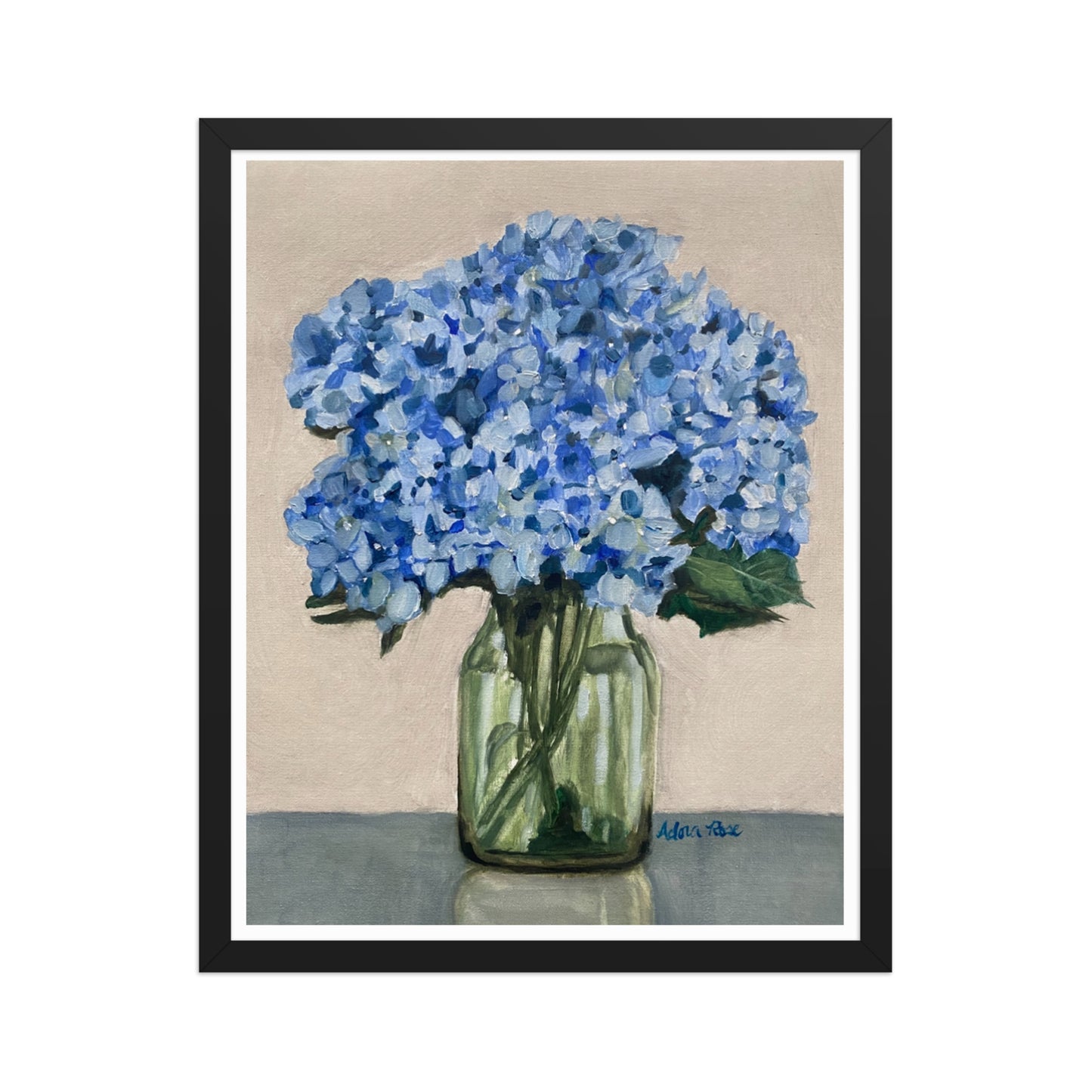 Blue Hydrangeas 1