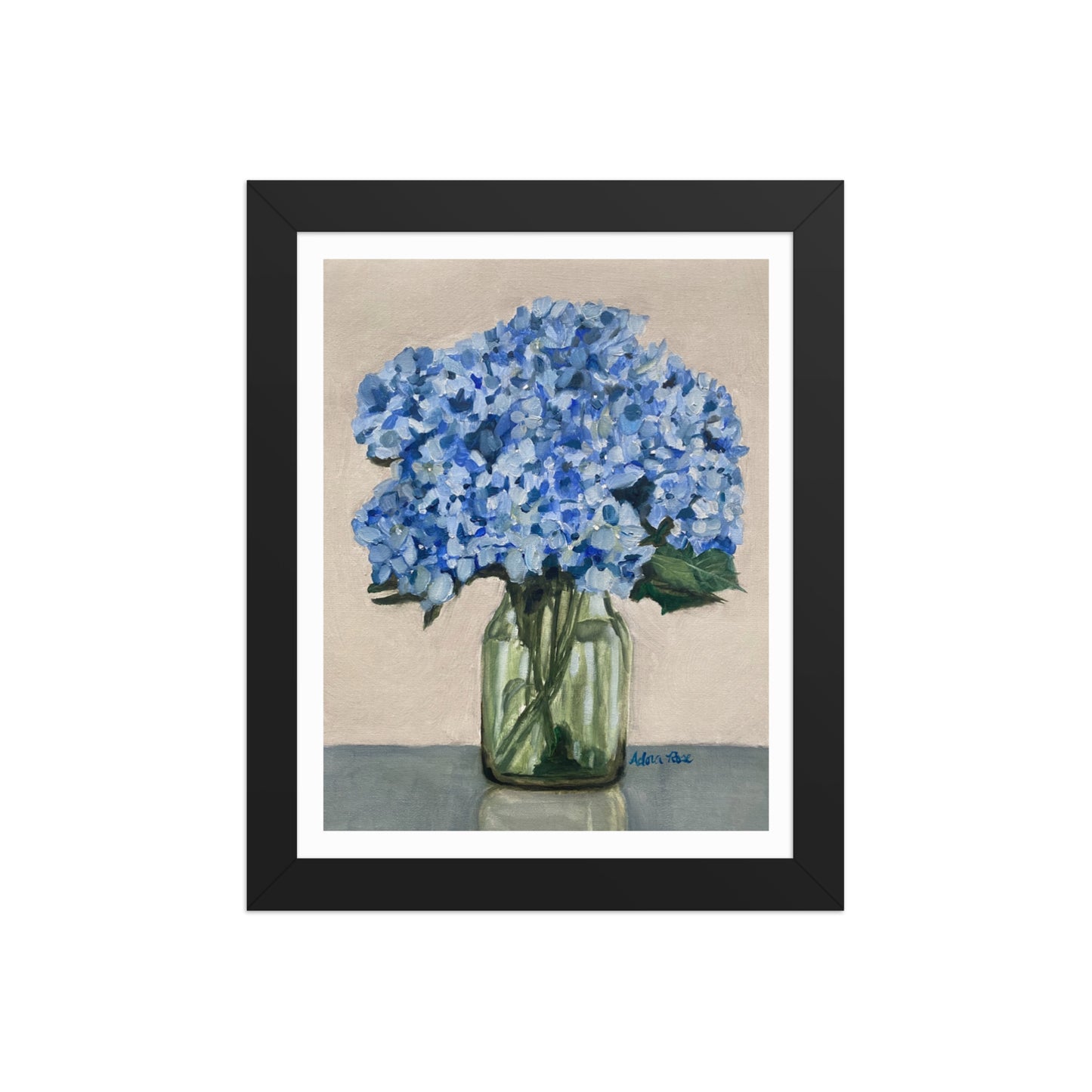 Blue Hydrangeas 1