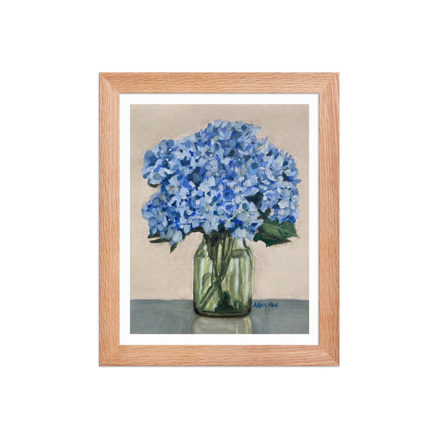 Blue Hydrangeas 1