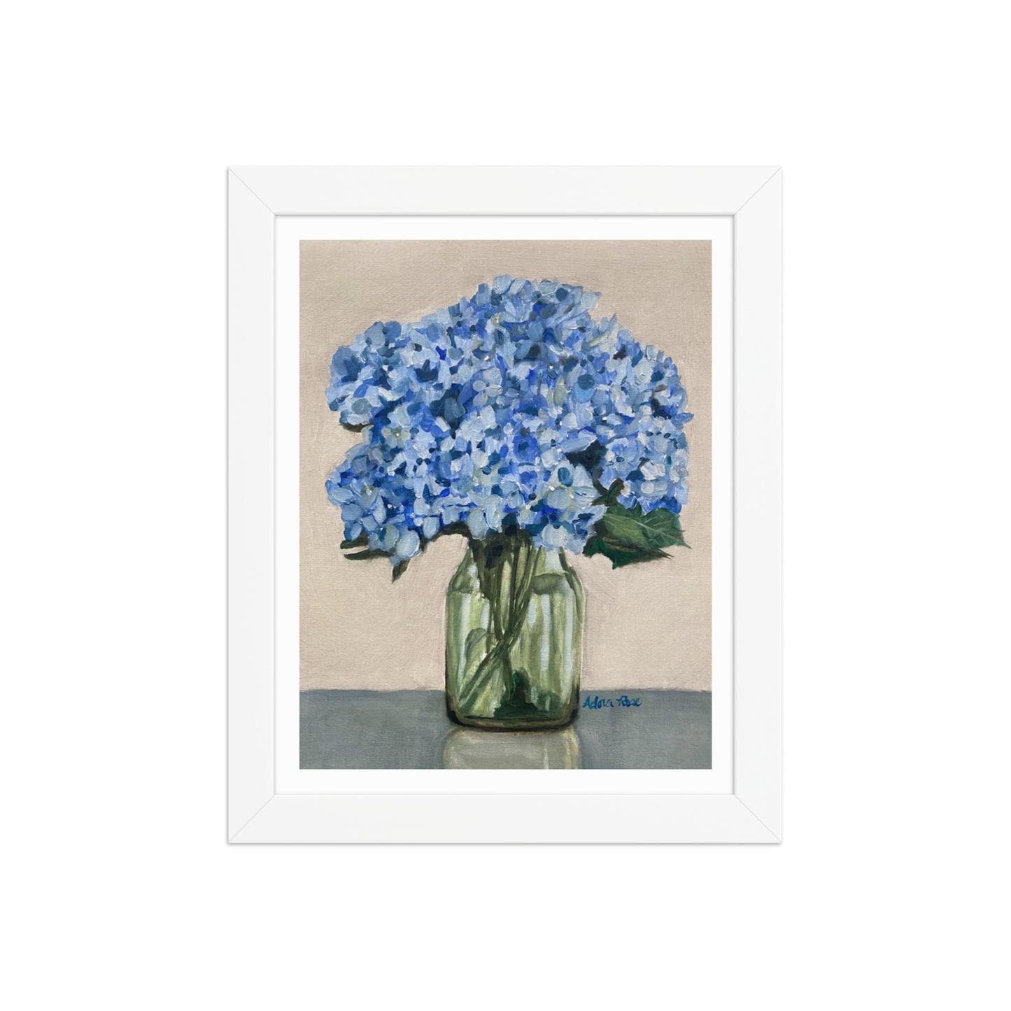 Blue Hydrangeas 1