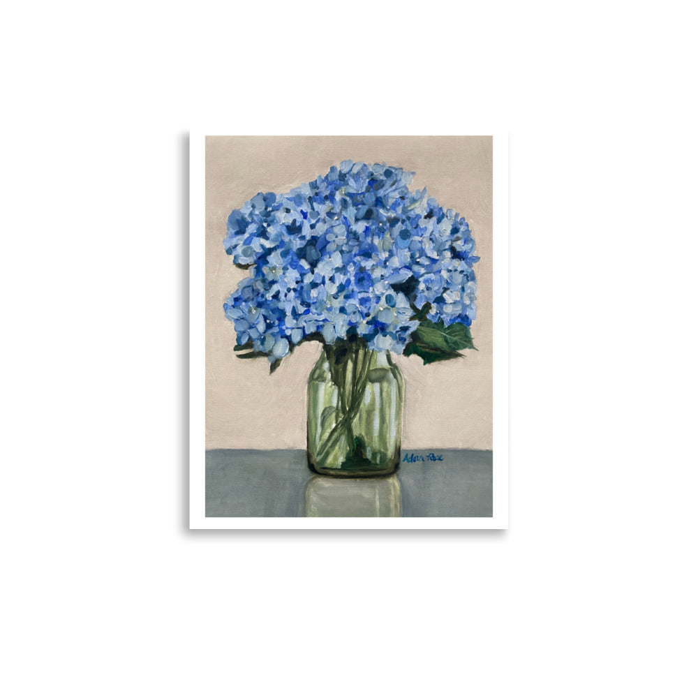 Blue Hydrangeas 1