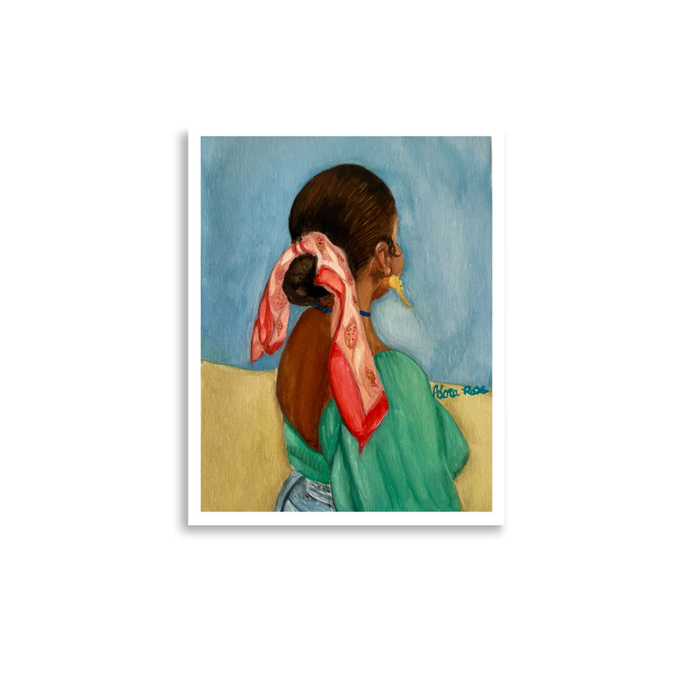 The Girl with the Blue Choker