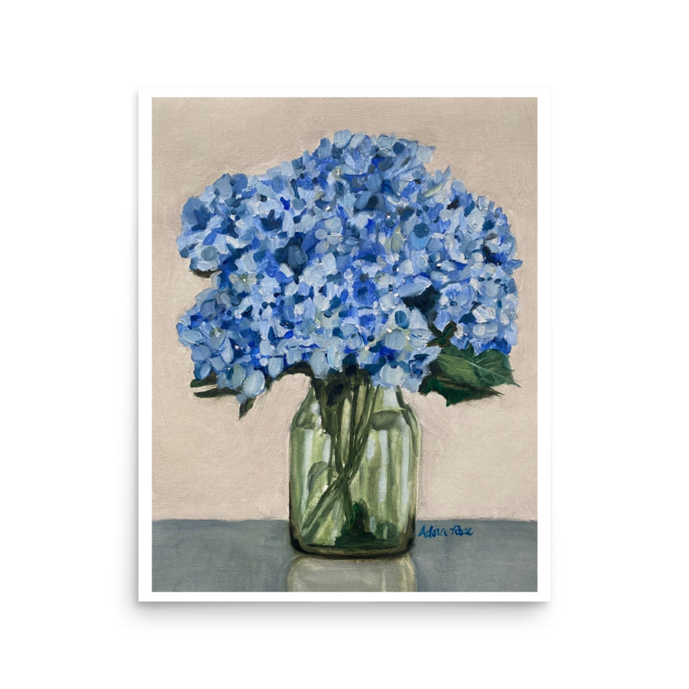 Blue Hydrangeas 1