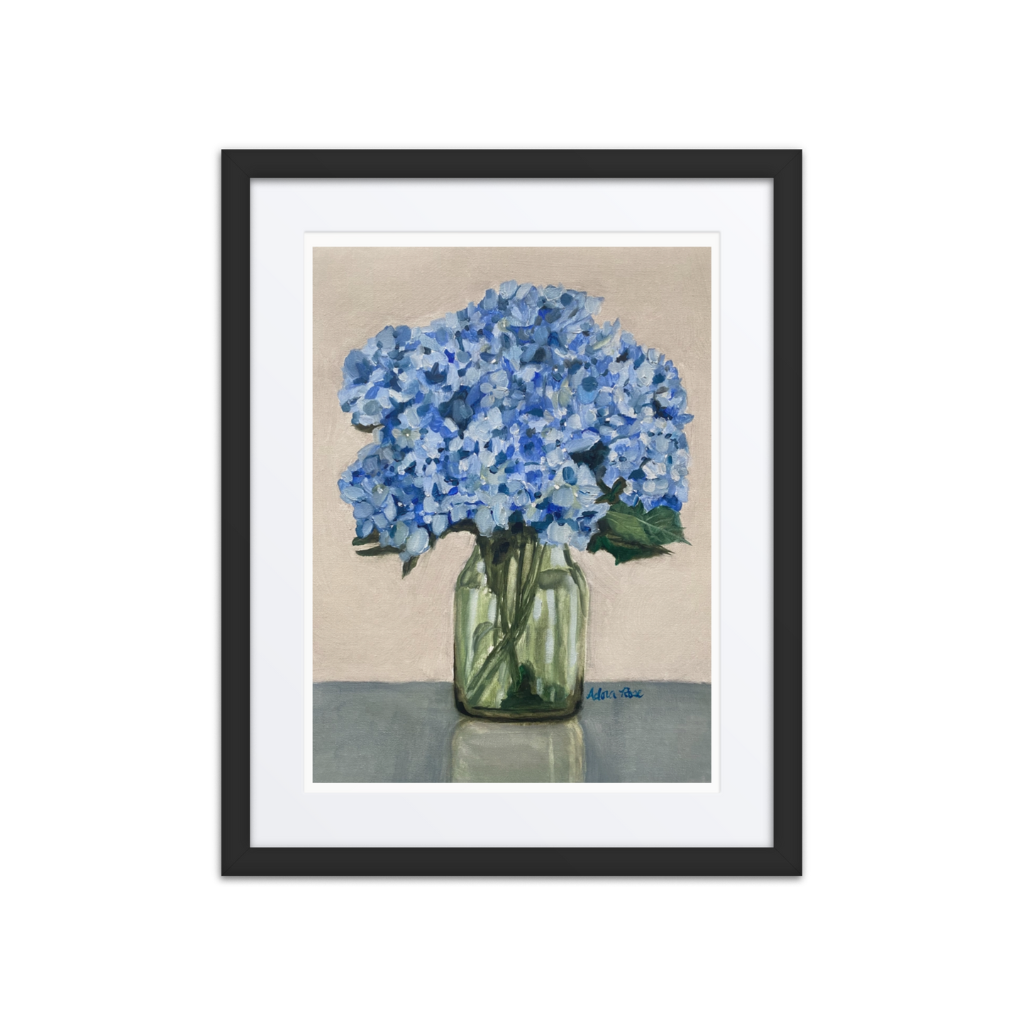 Blue Hydrangeas 1