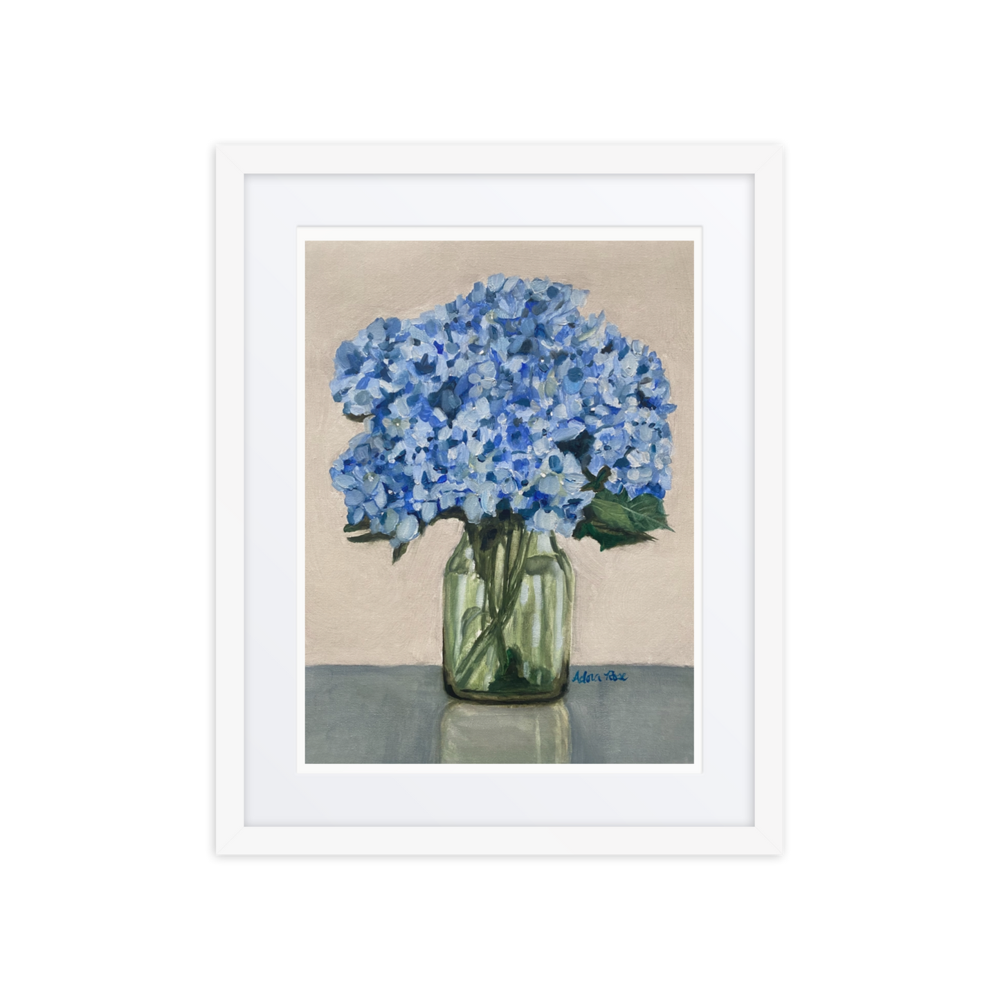 Blue Hydrangeas 1